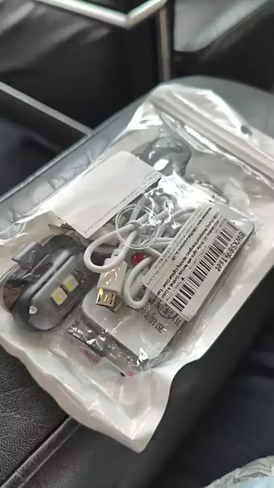 Bezprzewodowe lampki LED RGB na rzepy – USB pilot 16 kolorów